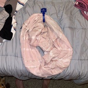 light pink shimmery apt. 9 scarf
